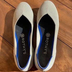 Rothys flat Birdseye flax